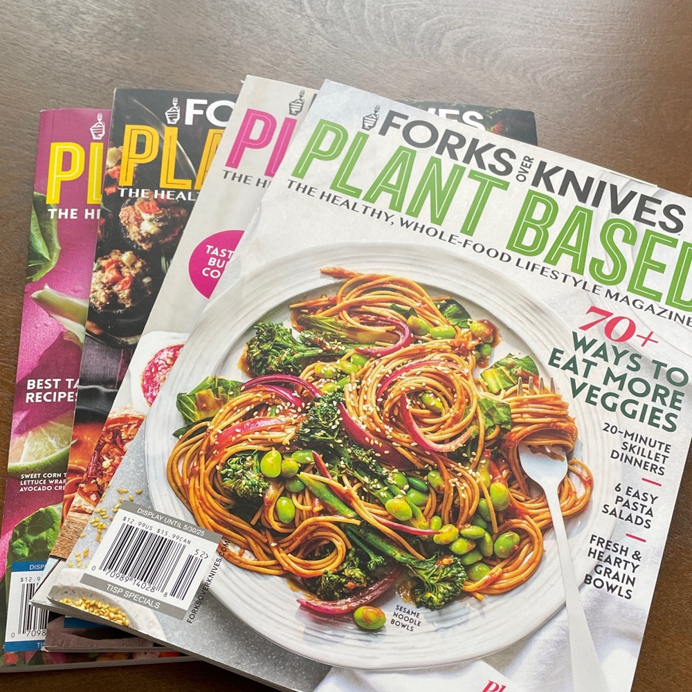 Forks Over Knives magazines
